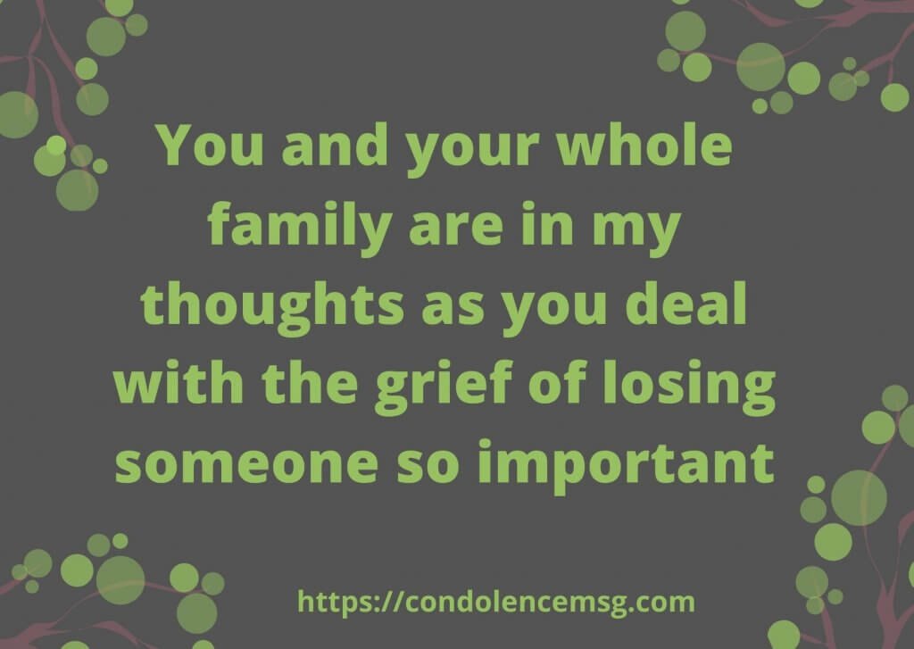 Inspirational Sympathy Messages For Loss Of Cousin